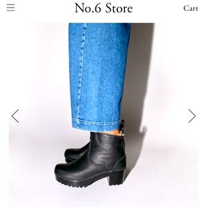 No.6 5”Pull On Shearling Clog